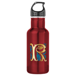 Letter R Monogram-Lilie Trinkflasche