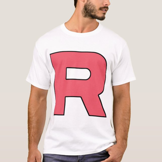 Letter R Team Rocket-Logo T-Shirt (Vorderseite)