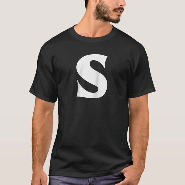 Letter S Bleu Halloween Chipmunk Carnival Group Co T-Shirt (Vorderseite)