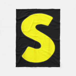 Letter S Funny Chipmunk Group Matching Halloween C Fleecedecke