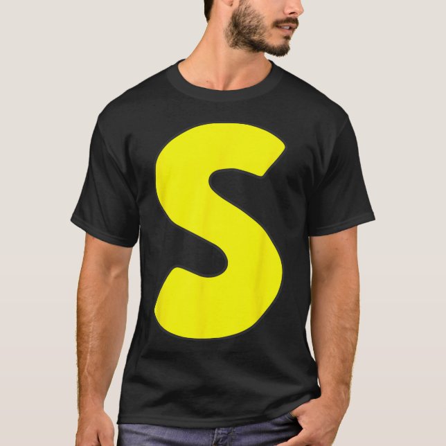 Letter S Funny Chipmunk Group Matching Halloween C T-Shirt (Vorderseite)