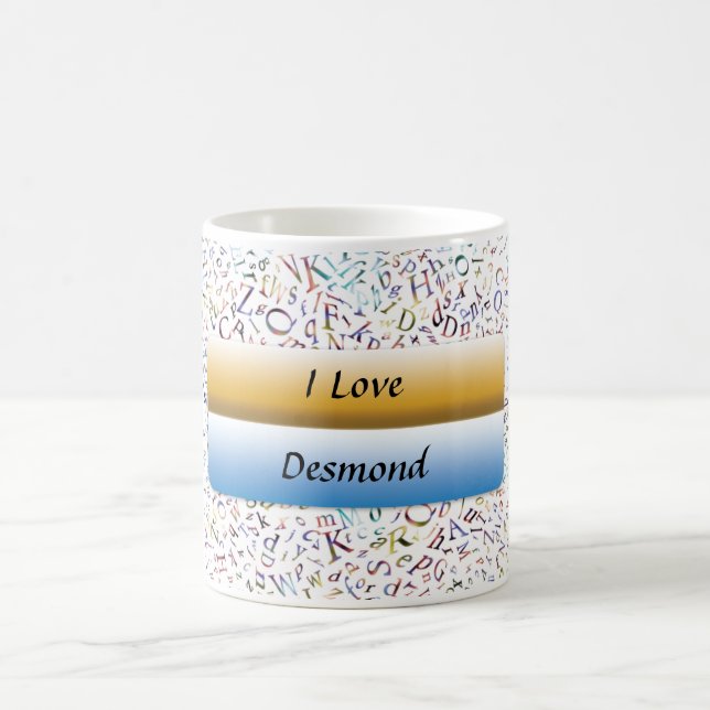 Letter Scramble Kaffeetasse (Mittel)