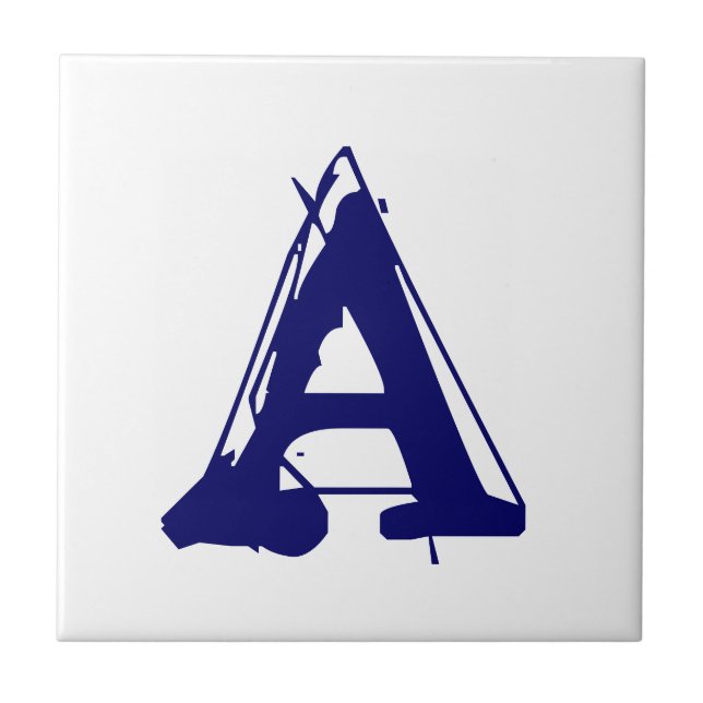 Letter Tiles Fliese (Vorderseite)