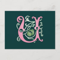 Letter U Monogram