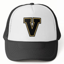 Letter "V" Monogramm Trucker Hat