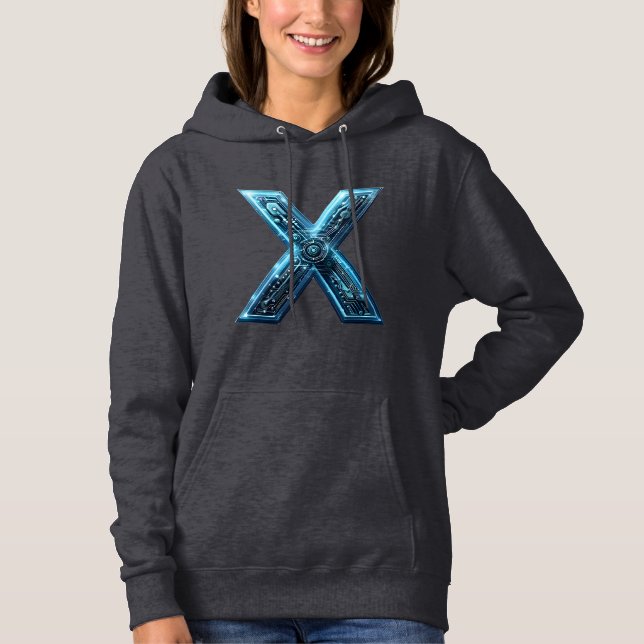 "Letter X: Xtreme Xcellence, Xtranormale Art Hoodie (Vorderseite)