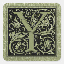 Letter Y First Letter Monogram