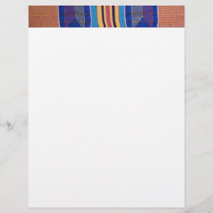 Letterhead, afrikanischer Textil # 2