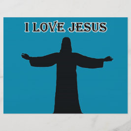 Letterhead  i love jesus briefbogen