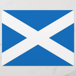 Letterhead mit Flagge Schottlands