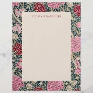 LETTERHEAD : WILLIAM MORRIS : CRAY BRIEFBOGEN