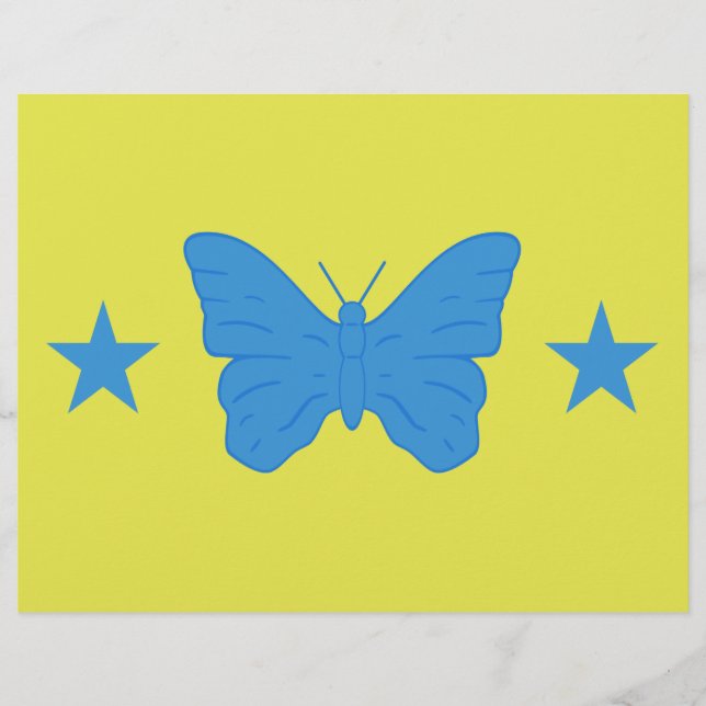 Letterhead with Flag of Bady Bassitt, Brazil Briefbogen (Vorderseite)