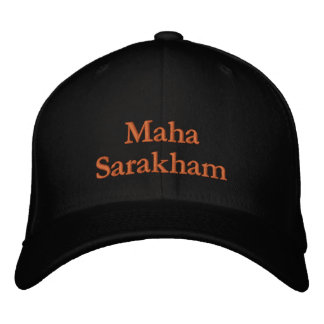 Lettering Maha Sarakham Bestickte Baseballkappe