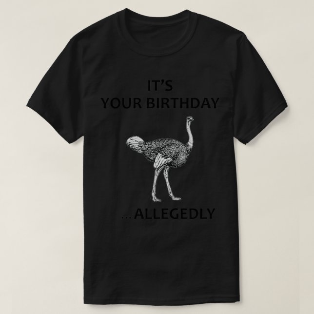 Letterkenny Birthday angeblich T-Shirt (Design vorne)