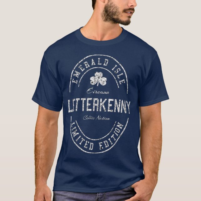 LETTERKENNY Ireland Kleeblatt Vinatge T-Shirt (Vorderseite)