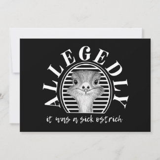 letterkenny soi-disant carte autruche