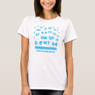 Letterland   der T - Shirt Frauen cyan-blau