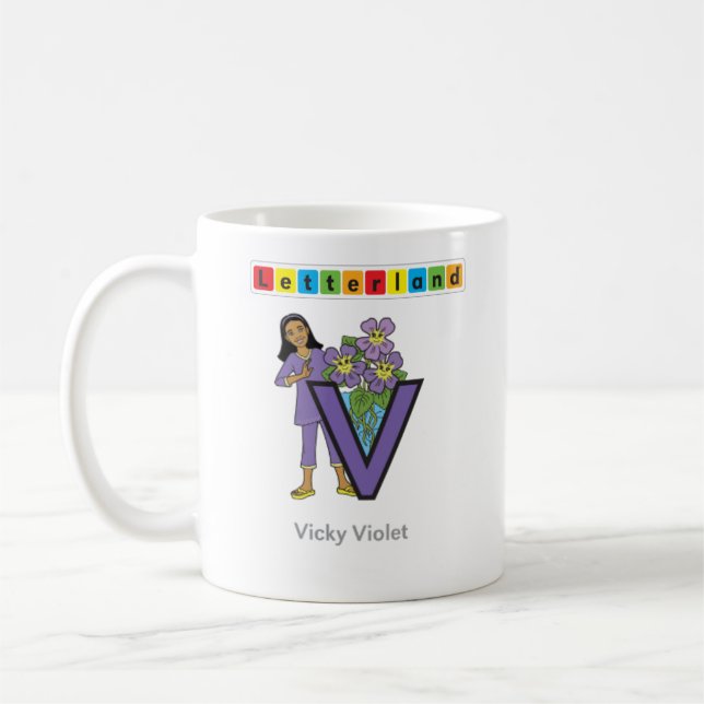 Letterland | Tasse Vv (Links)