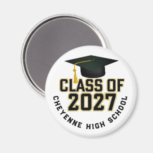 Letterman Abschlussjahrgang 2027 Diplomverleihung Magnet