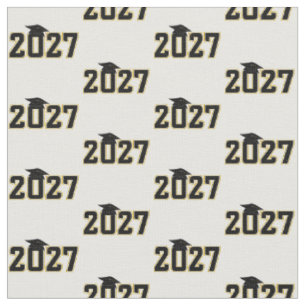 Letterman Abschlussjahrgang 2027 Stoff