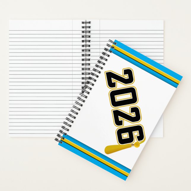Letterman Abschlussklasse 2026 Notizbuch (Innen)