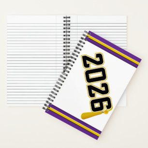 Letterman Abschlussklasse 2026 Notizbuch