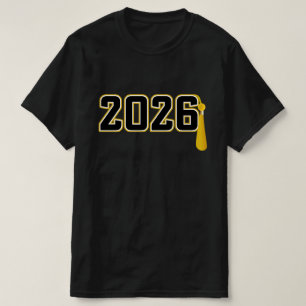 Letterman-Abschlussklasse 2026 T-Shirt