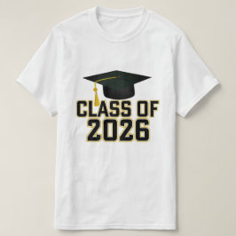 Letterman-Klasse des Abschlusses 2026 T-Shirt