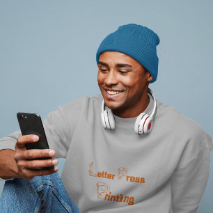 Letterpress-Druck T-Shirt