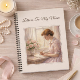 Letters To My Mom | Customizable Cover Journal Notizbuch