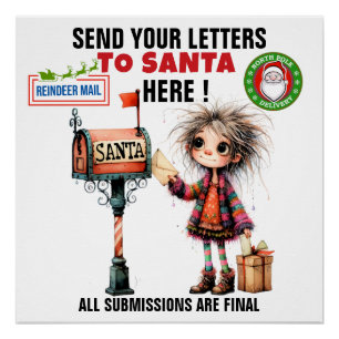 LETTERS TO SANTA - Do Read ... Poster