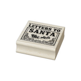 Letters To Santa Gummistempel