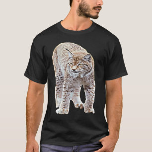 LetterTrunk Luchs Raubtier Großkatze T-Shirt