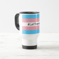 #LetThemPlay Transgender Athleten - Trans-Flagge