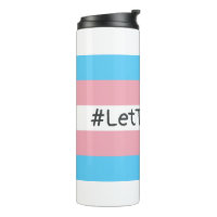 #LetThemPlay Transgender Athleten - Trans-Flagge