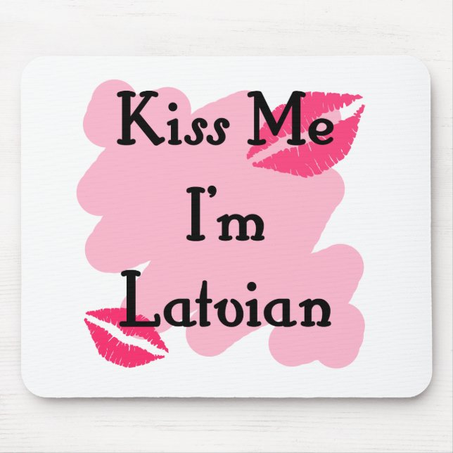 Lettisch Mousepad (Vorne)