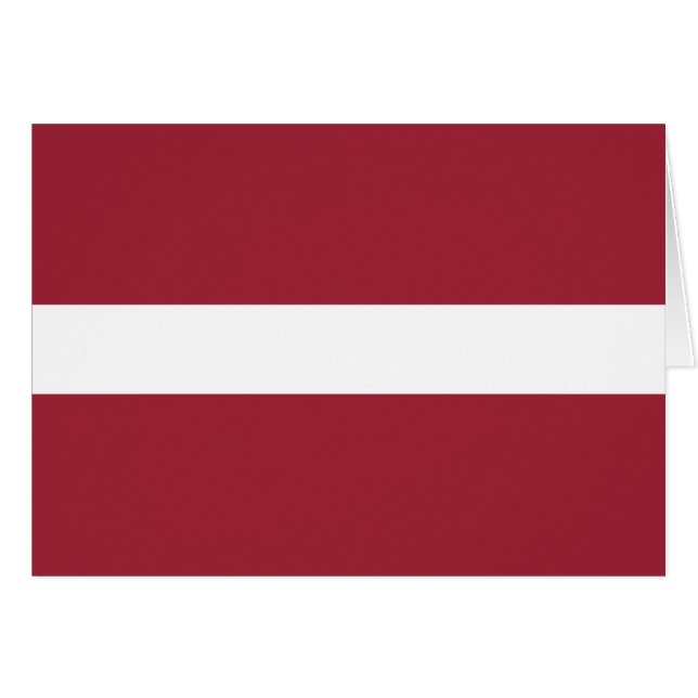 Lettische Flagge (Vorderseite (Horizontal))