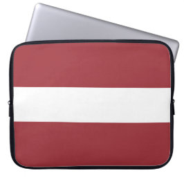 Lettische Flagge (Lettland) Laptopschutzhülle