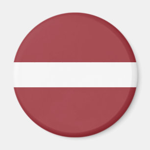 Lettische Flagge (Lettland) Magnet