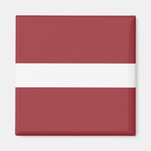 (Lettische) Flagge Lettlands Magnet