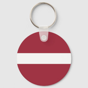 Lettische Flagge Schlüsselanhänger