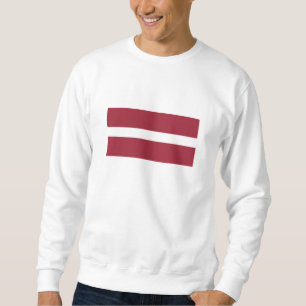 Lettische Flagge Sweatshirt