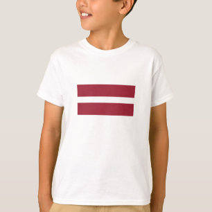 Lettische Flagge T-Shirt