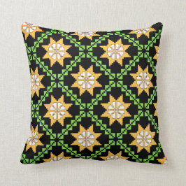 Lettische Vintage Volkskunst Auseklis Design Kissen