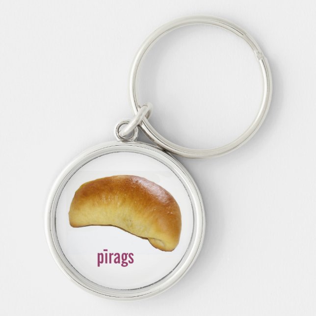 Lettischer Schlüsselring mit pirags Schlüsselanhänger (Vorne)