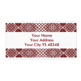 Lettisches Design des traditionellen Lielvarde-Gur