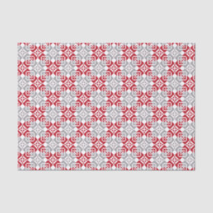 Lettisches Morning SUN geometrisches Muster III Seidenpapier