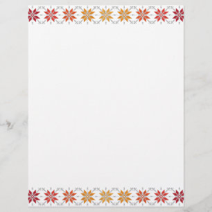 Lettisches Morning SUN geometrisches Muster IV