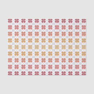 Lettisches Morning SUN geometrisches Muster IV Seidenpapier