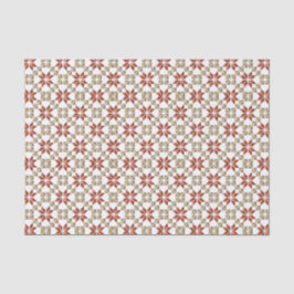 Lettisches Morning SUN geometrisches Muster IX Seidenpapier